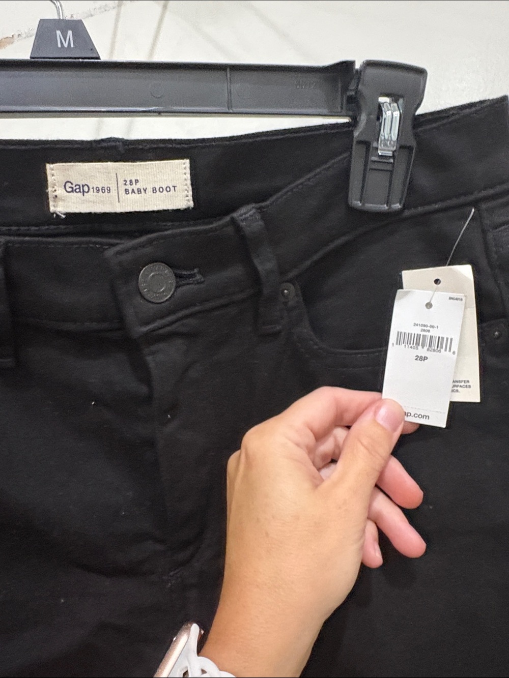 GAP Black Baby Boot High-Rise Jeans - Picture 3 of 4